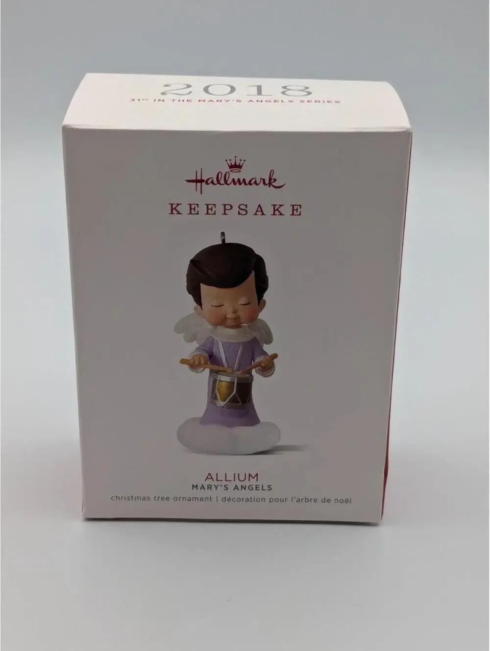 Hallmark Keepsake Allium 2018, 31st in the Mary's Angels Series Ornament
